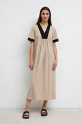 Vestido Loana Beige