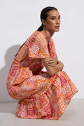 Vestido Marta Naranja