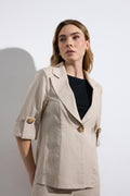Chaqueta Canelas Beige